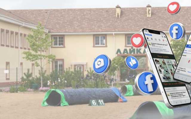 Ведение групп в социальных сетях для клуба для животных “Лайка”